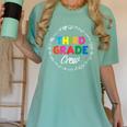 Third Grade Crew First Day Of School 3rd Grade Teacher Women's Comfort Colors T-Shirt Chalky Mint Third Grade Crew First Day Of School 3rd Grade Teacher Women's Comfort Colors T-Shirt Chalky Mint