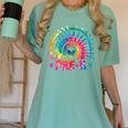 Tie Dye Prek Teacher Rainbow Preschool Back To School Girl Women's Comfort Colors T-Shirt Chalky Mint Tie Dye Prek Teacher Rainbow Preschool Back To School Girl Women's Comfort Colors T-Shirt Chalky Mint