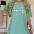 Tiny Humans Are My Favorite Daycare Provider Teacher Daycare Women's Comfort Colors T-Shirt Chalky Mint Tiny Humans Are My Favorite Daycare Provider Teacher Daycare Women's Comfort Colors T-Shirt Chalky Mint