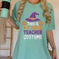 This Is My Tired Teacher Costume Halloween Premium Tri-Blend Women's Comfort Colors T-Shirt Chalky Mint This Is My Tired Teacher Costume Halloween Premium Tri-Blend Women's Comfort Colors T-Shirt Chalky Mint