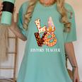 History Teacher Love Autumn Fall Gnome For Teachers For Men Women Women's Comfort Colors T-Shirt Chalky Mint History Teacher Love Autumn Fall Gnome For Teachers For Men Women Women's Comfort Colors T-Shirt Chalky Mint