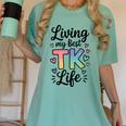 Transitional Kindergarten TK Teacher Women's Comfort Colors T-Shirt Chalky Mint Transitional Kindergarten TK Teacher Women's Comfort Colors T-Shirt Chalky Mint