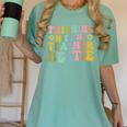 Twinning With My Teacher Bestie Twin Day Matching Teachers For Men Women Girls Kids Women's Comfort Colors T-Shirt Chalky Mint Twinning With My Teacher Bestie Twin Day Matching Teachers For Men Women Girls Kids Women's Comfort Colors T-Shirt Chalky Mint