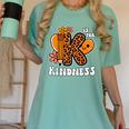 Unity Day Shirt Kindness Orange Teacher Kids Be Kind Women's Comfort Colors T-Shirt Chalky Mint