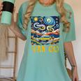 Van Go Vanlife Accessories Artist Art Teacher Women's Comfort Colors T-Shirt Chalky Mint