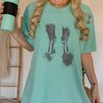 Violin Player Instrument Music Teacher Musical Violinist Women's Comfort Colors T-Shirt Chalky Mint