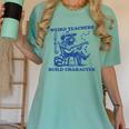 Weird Teachers Build Character Shirt Raccoon Teacher Women's Comfort Colors T-Shirt Chalky Mint Weird Teachers Build Character Shirt Raccoon Teacher Women's Comfort Colors T-Shirt Chalky Mint