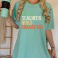 Weird Teachers Build Character Teacher Appreciation Week Day Women's Comfort Colors T-Shirt Chalky Mint