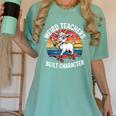 Weird Teachers Build Character Teacher Women's Comfort Colors T-Shirt Chalky Mint Weird Teachers Build Character Teacher Women's Comfort Colors T-Shirt Chalky Mint