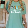 Wild About 4th Grade First Day Of School Teacher Student Women's Comfort Colors T-Shirt Chalky Mint Wild About 4th Grade First Day Of School Teacher Student Women's Comfort Colors T-Shirt Chalky Mint