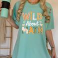 Wild About Math Cute Teacher Student Math Club Women's Comfort Colors T-Shirt Chalky Mint