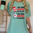 I Will Drink Coffee Here Or There Funny Teacher Teaching Men Women Girls Kids Women's Comfort Colors T-Shirt Chalky Mint I Will Drink Coffee Here Or There Funny Teacher Teaching Men Women Girls Kids Women's Comfort Colors T-Shirt Chalky Mint