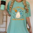 Will Give Math Advice For Candy Math Ghost Teacher Halloween Women's Comfort Colors T-Shirt Chalky Mint Will Give Math Advice For Candy Math Ghost Teacher Halloween Women's Comfort Colors T-Shirt Chalky Mint