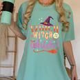 Which Witch Is Which Halloween English Teacher Women's Comfort Colors T-Shirt Chalky Mint Which Witch Is Which Halloween English Teacher Women's Comfort Colors T-Shirt Chalky Mint