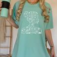 Women In Science Scientific Teacher Appreciation Chemistry Women's Comfort Colors T-Shirt Chalky Mint