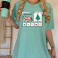 I Am Working For Christmas Break Special Education Teacher Women's Comfort Colors T-Shirt Chalky Mint