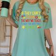 If They Can't Learn The Way We Teach Special Ed Teacher Women's Comfort Colors T-Shirt Chalky Mint If They Can't Learn The Way We Teach Special Ed Teacher Women's Comfort Colors T-Shirt Chalky Mint