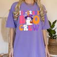 1st Grade Boo Crew Halloween First Grade Halloween Teacher Women's Comfort Colors T-Shirt Violet 1st Grade Boo Crew Halloween First Grade Halloween Teacher Women's Comfort Colors T-Shirt Violet