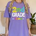 2nd Grade Team T-Shirt 2nd Grade Squad Teacher Women's Comfort Colors T-Shirt Violet 2nd Grade Team T-Shirt 2nd Grade Squad Teacher Women's Comfort Colors T-Shirt Violet