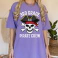 3rd Grade Pirate Crew Halloween Costume Student Teacher Women's Comfort Colors T-Shirt Violet