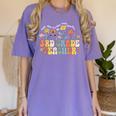 3rd Third Grade Teacher Appreciation Teaching Wildflowers Women's Comfort Colors T-Shirt Violet 3rd Third Grade Teacher Appreciation Teaching Wildflowers Women's Comfort Colors T-Shirt Violet