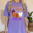 4th Grade Boo Crew Teacher Student Halloween Costume Women's Comfort Colors T-Shirt Violet