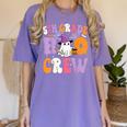 5th Grade Boo Crew Spooky Fifth Grade Halloween Teacher Women's Comfort Colors T-Shirt Violet 5th Grade Boo Crew Spooky Fifth Grade Halloween Teacher Women's Comfort Colors T-Shirt Violet