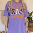 5th Grade Boo Crew Teacher Fifth Grade Halloween Women's Comfort Colors T-Shirt Violet