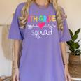 5th Grade Squad Fifth Teacher Student Team Back To School Women's Comfort Colors T-Shirt Violet 5th Grade Squad Fifth Teacher Student Team Back To School Women's Comfort Colors T-Shirt Violet