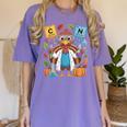 67 Chemistry Science Teacher Periodic Table Thanksgiving Women's Comfort Colors T-Shirt Violet