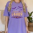 67 Meme Math Teacher Square Root 4489 Halloween Women's Comfort Colors T-Shirt Violet
