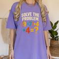 67 Meme Pemdas Elementary Math Teacher Brainrot Joke Women's Comfort Colors T-Shirt Violet 67 Meme Pemdas Elementary Math Teacher Brainrot Joke Women's Comfort Colors T-Shirt Violet