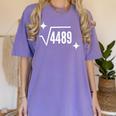 67 Meme Square Root 4489 Slang Math Teacher Men Women Women's Comfort Colors T-Shirt Violet 67 Meme Square Root 4489 Slang Math Teacher Men Women Women's Comfort Colors T-Shirt Violet