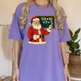67 Teacher Christmas Santa Six Seven Meme Brainrot Math Joke Women's Comfort Colors T-Shirt Violet 67 Teacher Christmas Santa Six Seven Meme Brainrot Math Joke Women's Comfort Colors T-Shirt Violet