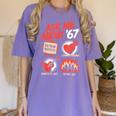 67 History Teacher Teacher 6 7 Overuse '67 Women's Comfort Colors T-Shirt Violet 67 History Teacher Teacher 6 7 Overuse '67 Women's Comfort Colors T-Shirt Violet