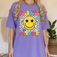 67th Day Of School Shirt 67 Days Smarter Teacher Boy Girls Women's Comfort Colors T-Shirt Violet