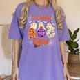 6th Grade Boo Crew Sixth Grade Halloween Teacher Kid Women's Comfort Colors T-Shirt Violet 6th Grade Boo Crew Sixth Grade Halloween Teacher Kid Women's Comfort Colors T-Shirt Violet
