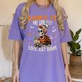 Admit It You Low Key Love Art Bruh Halloween Art Teacher Women's Comfort Colors T-Shirt Violet Admit It You Low Key Love Art Bruh Halloween Art Teacher Women's Comfort Colors T-Shirt Violet