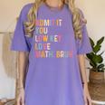 Admit It You Low Key Love Math Bruh Math Teacher Women's Comfort Colors T-Shirt Violet Admit It You Low Key Love Math Bruh Math Teacher Women's Comfort Colors T-Shirt Violet