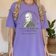 Alexander Hamilton Wrote 51 Essays In 6 Months Teacher Quote Women's Comfort Colors T-Shirt Violet Alexander Hamilton Wrote 51 Essays In 6 Months Teacher Quote Women's Comfort Colors T-Shirt Violet