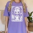 Artist Tarot Card Skeleton Painter Art Teacher Witchy Women's Comfort Colors T-Shirt Violet Artist Tarot Card Skeleton Painter Art Teacher Witchy Women's Comfort Colors T-Shirt Violet