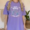 ASL Interpreter Deaf ASL Teacher American Sign Language Women's Comfort Colors T-Shirt Violet ASL Interpreter Deaf ASL Teacher American Sign Language Women's Comfort Colors T-Shirt Violet