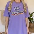 ASL Is My Superpower ASL Teacher Shirt T-Shirt Women's Comfort Colors T-Shirt Violet ASL Is My Superpower ASL Teacher Shirt T-Shirt Women's Comfort Colors T-Shirt Violet