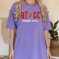ATGC Teacher Student Biology Women's Comfort Colors T-Shirt Violet ATGC Teacher Student Biology Women's Comfort Colors T-Shirt Violet