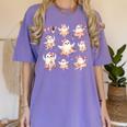 Ballet Ghost Ballet Dancer Spooky Dance Teacher Halloween Women's Comfort Colors T-Shirt Violet Ballet Ghost Ballet Dancer Spooky Dance Teacher Halloween Women's Comfort Colors T-Shirt Violet