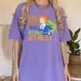 Beauty Teacher Take Chances Make Mistakes Get Messy Women's Comfort Colors T-Shirt Violet Beauty Teacher Take Chances Make Mistakes Get Messy Women's Comfort Colors T-Shirt Violet