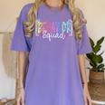 Behavior Squad Therapy Therapists Teachers Behavior Team Women's Comfort Colors T-Shirt Violet Behavior Squad Therapy Therapists Teachers Behavior Team Women's Comfort Colors T-Shirt Violet