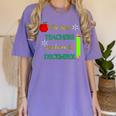 THE BEST TEACHERS ARE BORN IN DECEMBER Women's Comfort Colors T-Shirt Violet THE BEST TEACHERS ARE BORN IN DECEMBER Women's Comfort Colors T-Shirt Violet