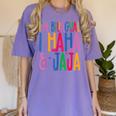I Am Bilingual I Haha And Jaja Latina Latino Spanish Teacher Women's Comfort Colors T-Shirt Violet I Am Bilingual I Haha And Jaja Latina Latino Spanish Teacher Women's Comfort Colors T-Shirt Violet