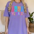 Bruh We Back Teachers Retro Back To School Boys Girls Kids Women's Comfort Colors T-Shirt Violet Bruh We Back Teachers Retro Back To School Boys Girls Kids Women's Comfort Colors T-Shirt Violet